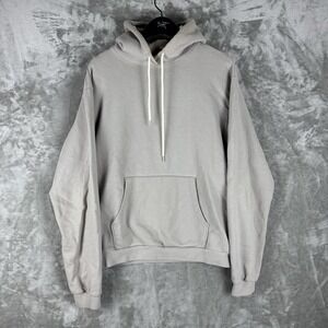 John Elliott Villain Pullover Hoodie Black Mens Size 2 Small Cotton Casual